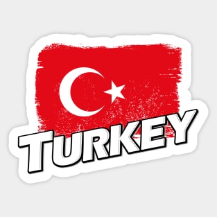 Turkey flag Sticker